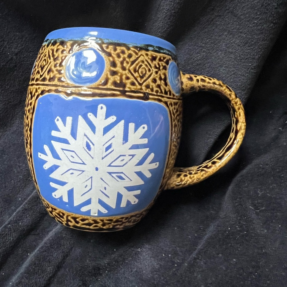 Vintage, Always Azul Pottery Coffee/Tea Mug.14 oz.
